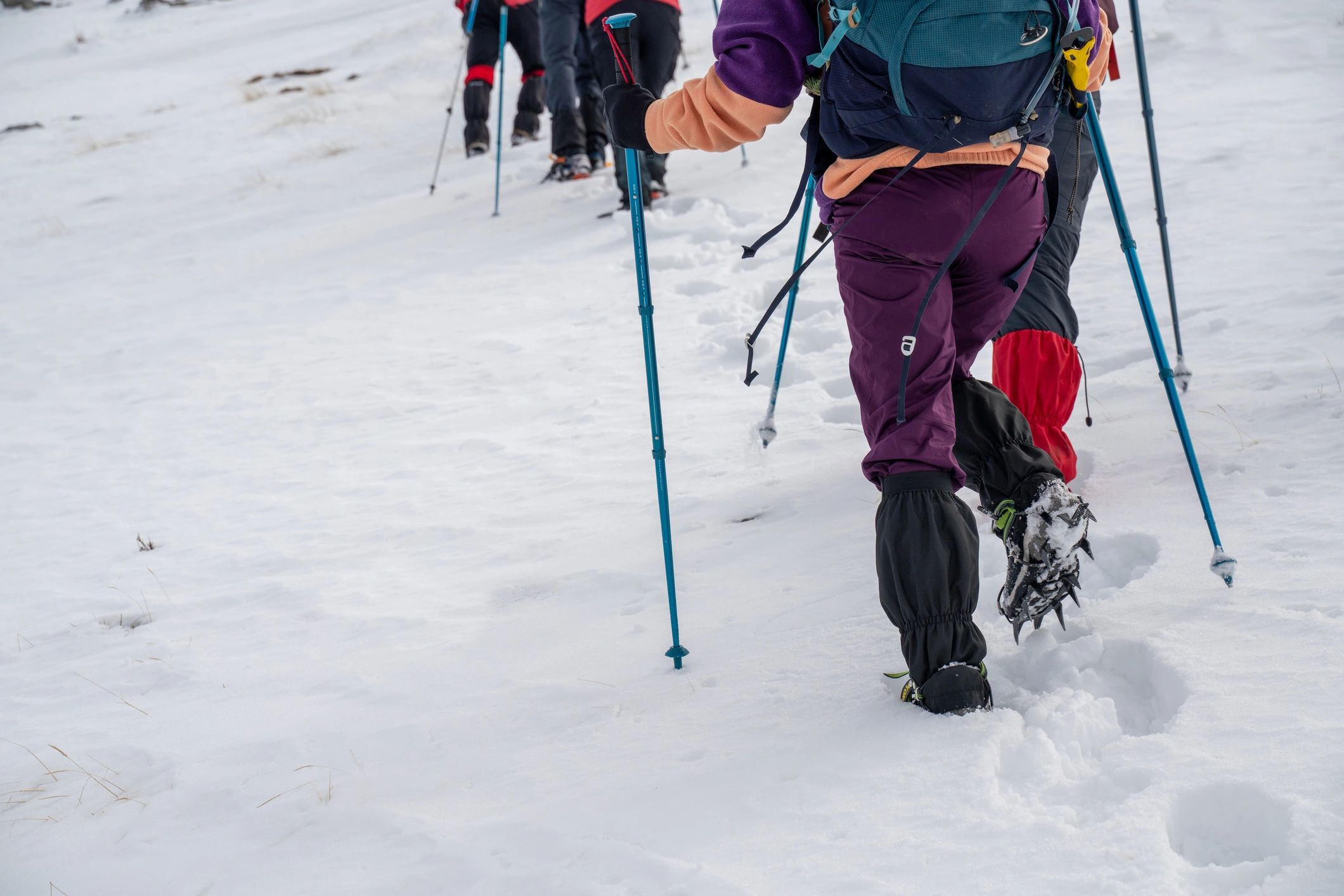 Outdoor team activity representing equipment hire and adventure support